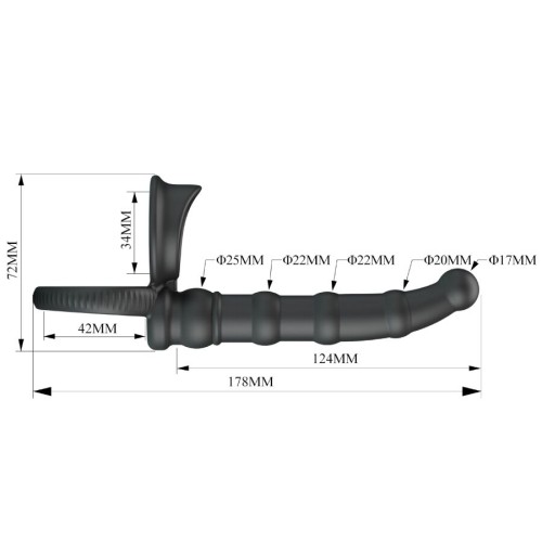 Anillo Vibrador Tatum para Placer Doble