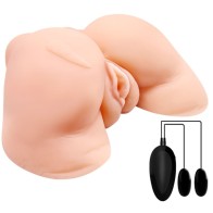 Realistic Vagina and Anus with Vibration
