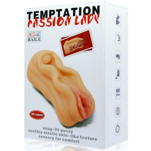 Minimasturbador Masculino Baile con Diseño de Labios