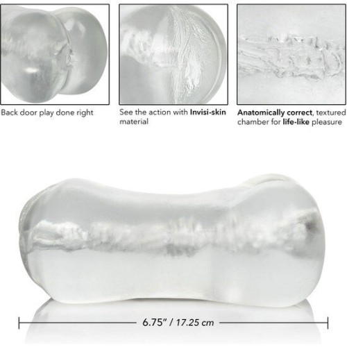 Stroke It Translucent Masturbator Vagina/Anus
