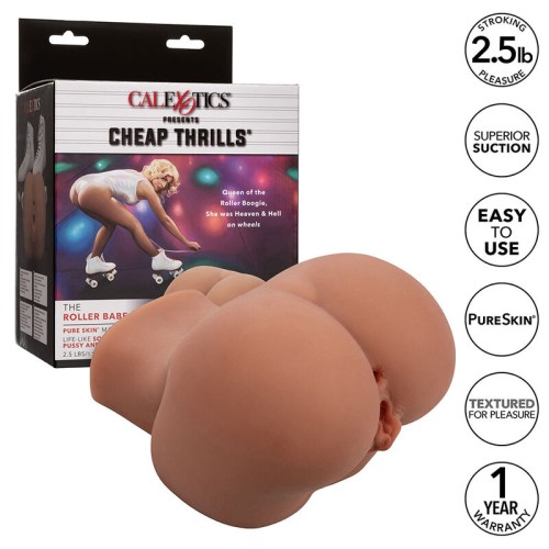 The Roller Babe Double Realistic Masturbator