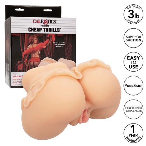 The Peep Show Girl Dual Realistic Stroker