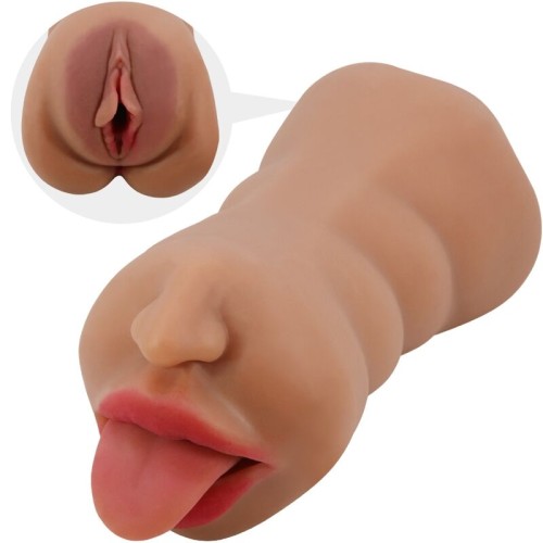 Sarah Masturbador Doble Boca & Vagina Natural