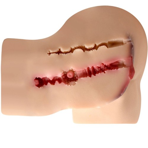 Realistic Dual-Entry Male Masturbator