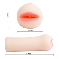 Passion Lady Mouth Masturbator for Real Feel