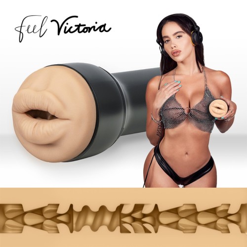 Feel Victoria June Mouth - Realistic Stroker