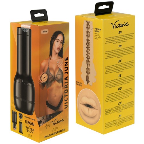 Feel Victoria June Mouth - Realistic Stroker