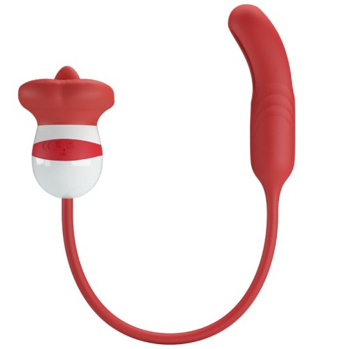 Alyss Red Mouth Dual Stimulation Masturbator