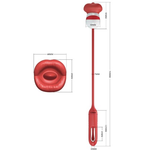 Alyss Red Mouth Dual Stimulation Masturbator