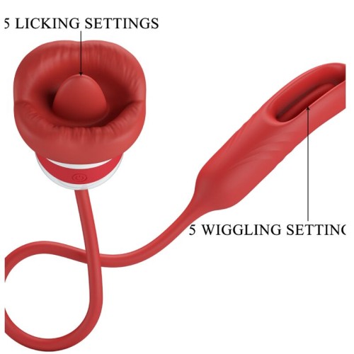 Alyss Red Mouth Dual Stimulation Masturbator