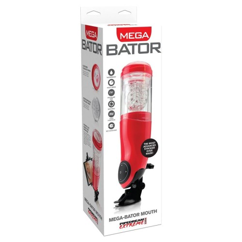 Pdx Mega Bator USB Male Masturbator Red - Ultimate Pleasure
