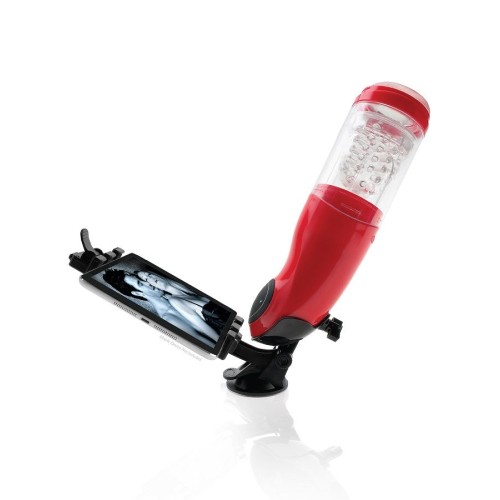 Pdx Mega Bator USB Male Masturbator Red - Ultimate Pleasure