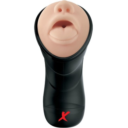 Deep Throat Vibrating Realistic Stroker