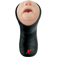 Deep Throat Vibrating Realistic Stroker