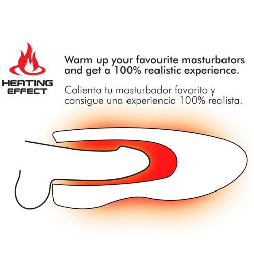 Pleasurable Spin-X Masturbator with Heat