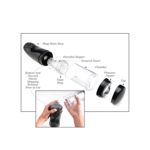 Pdx Mega Bator Male Masturbator with Vibrating Function