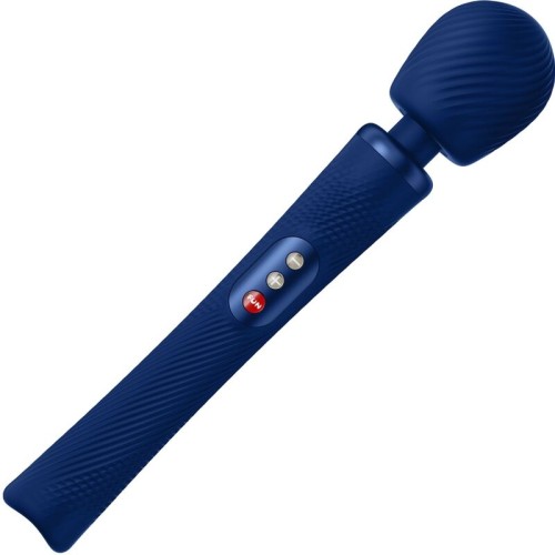 Vim Wand Rumble Rechargeable Silicone Vibrator Midnight Blue