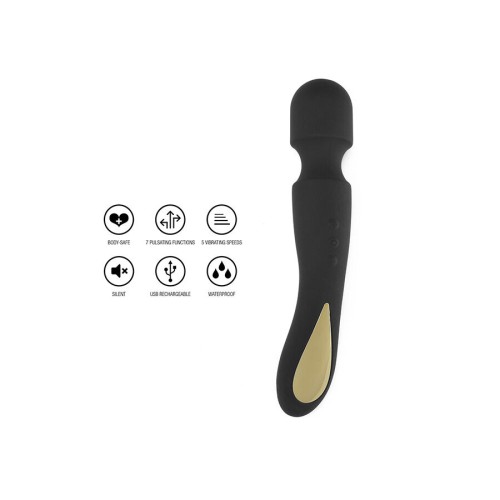 Zenith Wand Massager Black - Ultimate Pleasure
