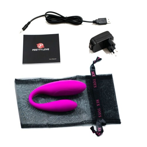 Fascination U-Shaped Massager Purple