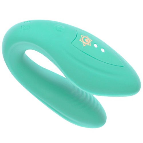 Kama Remote Control Couples Aqua - Pleasure Enhanced