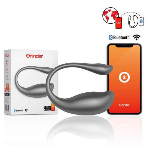 Oninder Black Vibrating Egg - Free App