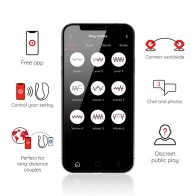Oninder Black Vibrating Egg - Free App