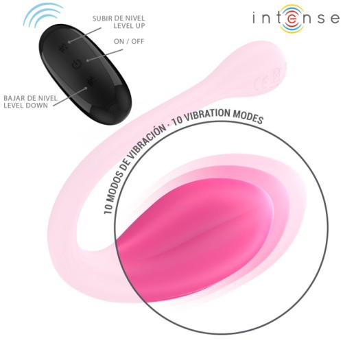 Intense Janice U-shaped Vibrator - Dual Stimulation