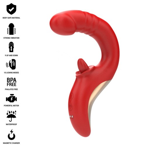 Intense Vibrador Paulina En Forma De U - Dispositivo de Placer Dual