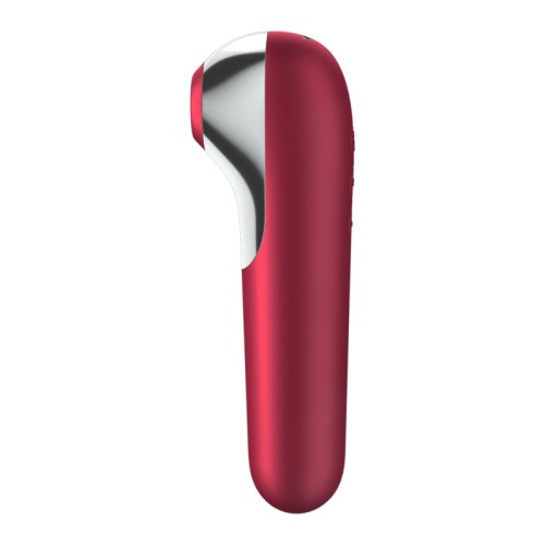 Satisfyer Dual Love Vibrator and Suction Device with Air Pulsation