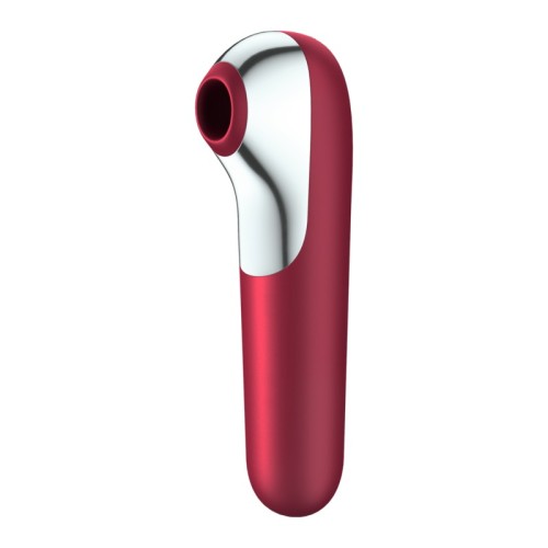Satisfyer Dual Love Vibrator and Suction Device with Air Pulsation