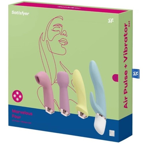 Satisfyer Marvelous Four Set Vibrador & Succionador