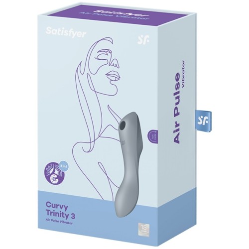 Satisfyer Curvy Trinity 3 Vibrator and Stimulator