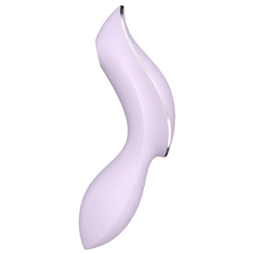 Satisfyer Curvy Trinity 2 Purple G-Spot and Clitoral Vibrator