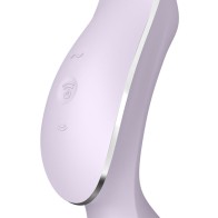 Satisfyer Curvy Trinity 2 Purple G-Spot and Clitoral Vibrator