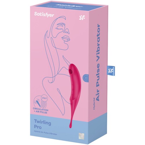 Satisfyer Twirling Pro Vibrator and Stimulator