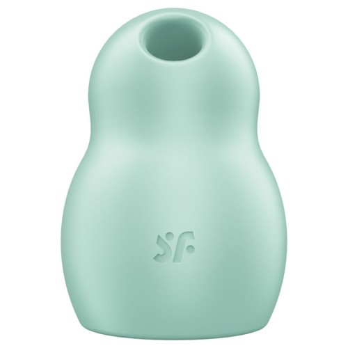 Satisfyer Pro To Go 1 Air Pulse Vibrator Green - Dual Stimulation
