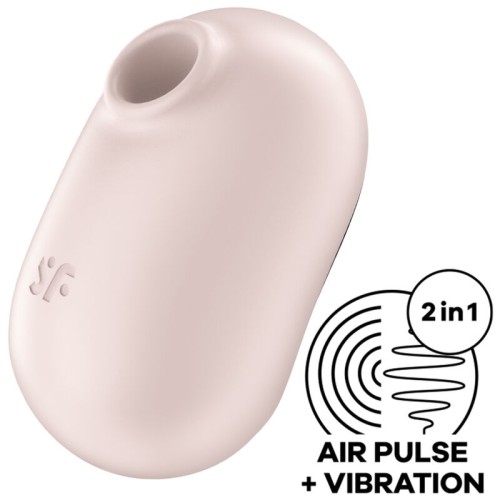 Satisfyer Pro To Go 2 Stimulator Vibrator Beige