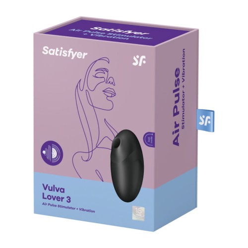 Satisfyer Vulva Lover 3 Dual Stimulator and Vibrator