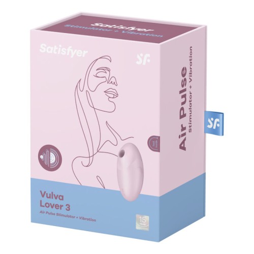 Satisfyer Vulva Lover 3 Dual Vibrator Pink