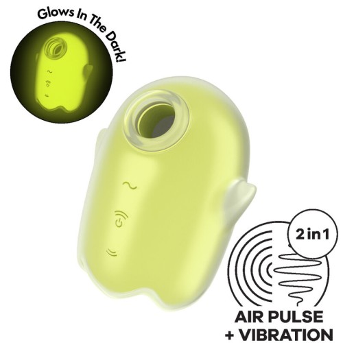 Satisfyer Glowing Ghost Air Pulse & Vibrator for Intense Orgasms