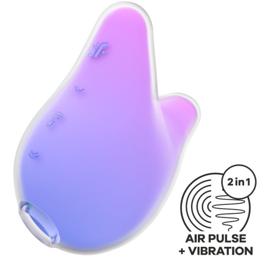 Satisfyer Mermaid Vibes Stimulator & Vibrator Purple Pink