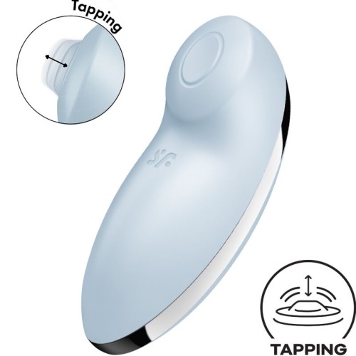 Satisfyer Tap & Climax 2 Vibrator Blue | Ultimate Pleasure