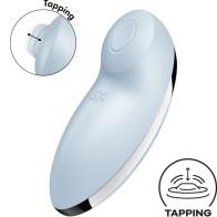 Satisfyer Tap & Climax 2 Vibrator Blue | Ultimate Pleasure