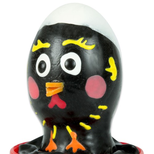 Hand-Painted Decorative Condom Black Chicken Gift
