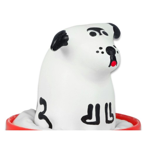 Hand-Painted Dalmatian Dog Condom
