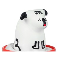 Hand-Painted Dalmatian Dog Condom