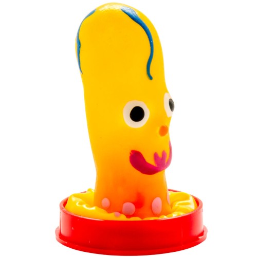 Hand-Painted Decorative Condom for Parties