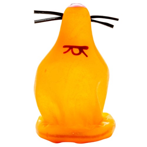Hand-Painted Unique Fox Condom