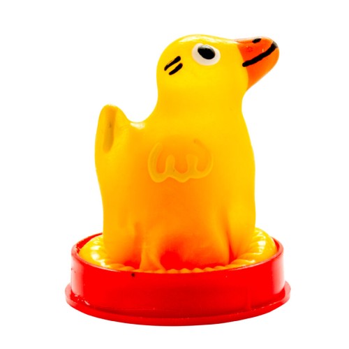 Hand-Painted Decorative Duck Condom for Unique Gifts