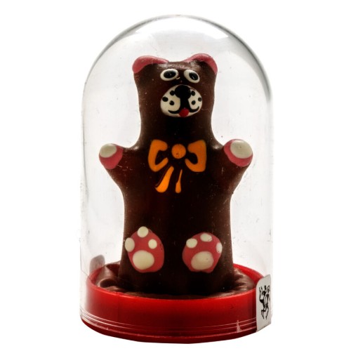 Hand-Painted Teddy Bear Condom - Unique Erotic Gift